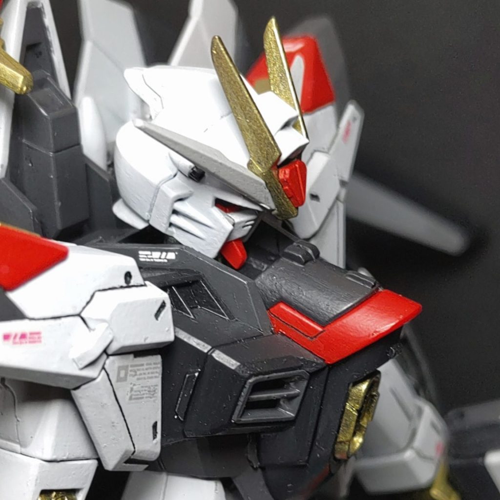マイティーストライクフリーダム筆塗り全塗装｜KJ7479さんのガンプラ