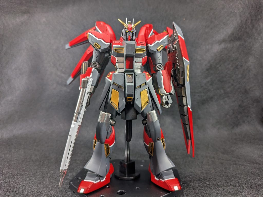 HG HIνガンダム 全塗装–2枚目/制作者：toshimon