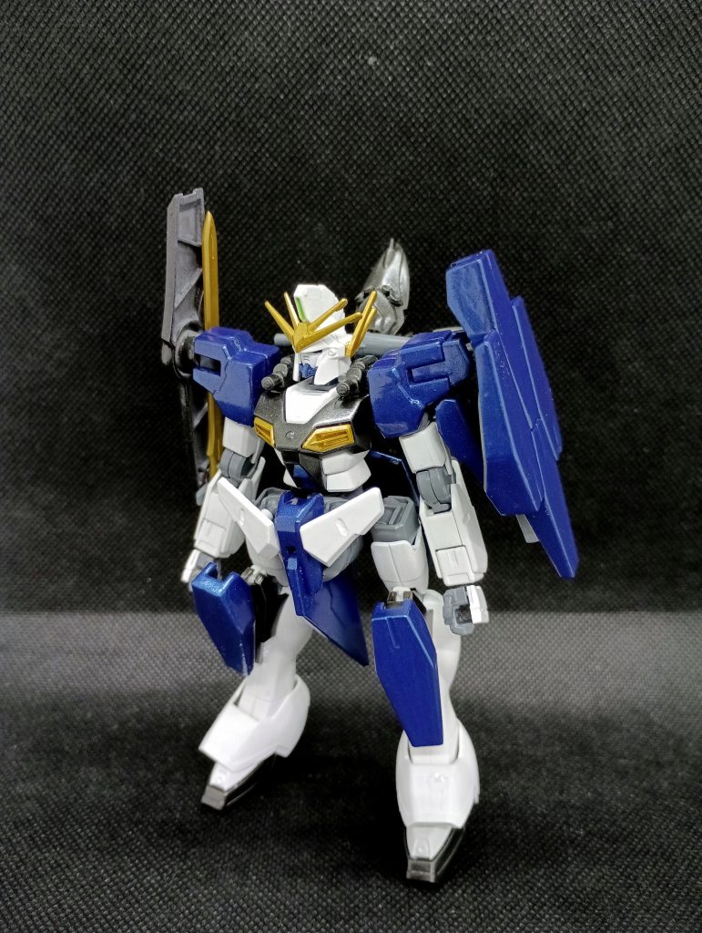 僕の初めてのオリジナルガンプラのガンダムサンダルフォンですこれを作るためにフリマサイトで完成済みのケルディムガンダムを買ったのですが、ここまで重宝するとは思いませんでした