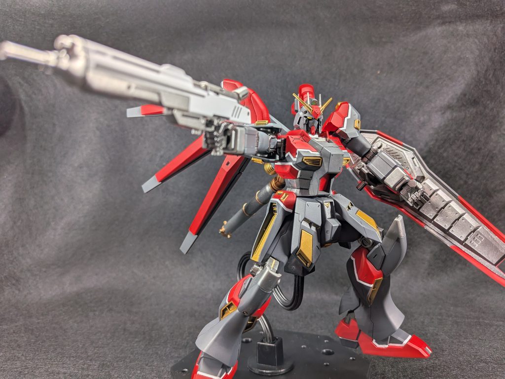 HG HIνガンダム 全塗装–6枚目/制作者：toshimon