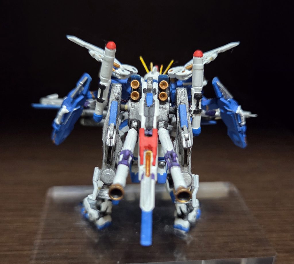 後ろも結構ボリューム出ました。