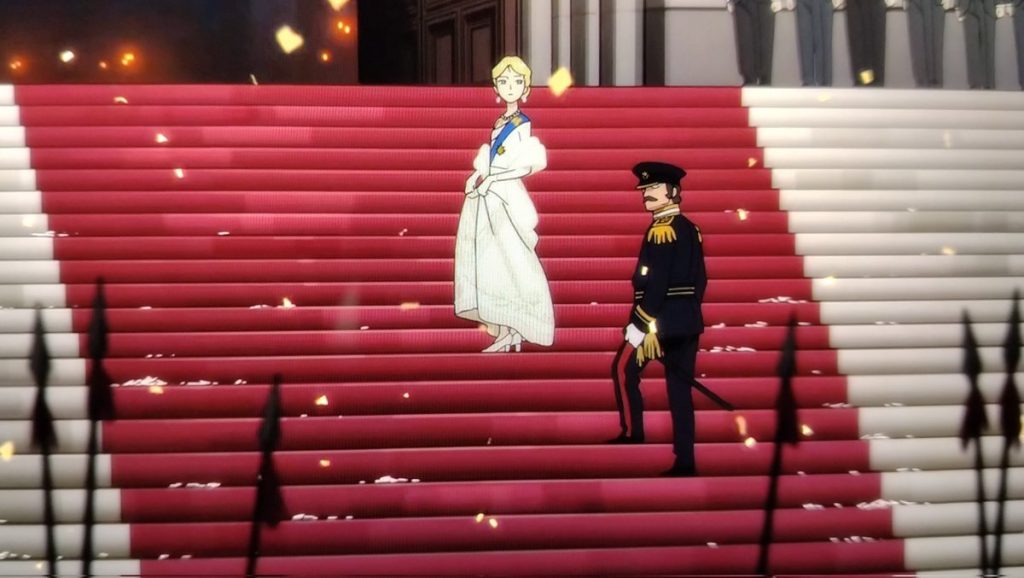 元々はGQuuuuuuX最終話のこの１カットからの発想。「ランバ・ラルはいつからアルテイシアの傍にいた？」と疑問に思ったところから始まりました。アルテイシアがセイラ・マスとして連邦にいた頃からだったなら、軽キャノンに乗る機会もあったのではと考えました。