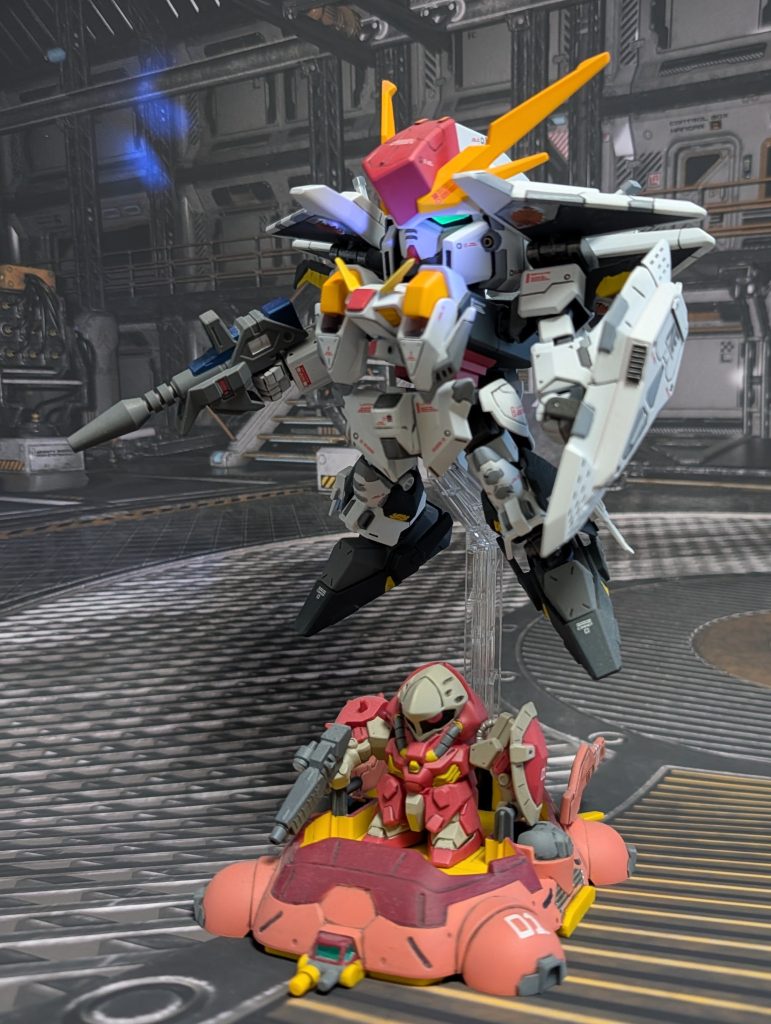 頭身は1.5倍に伸ばしてます。