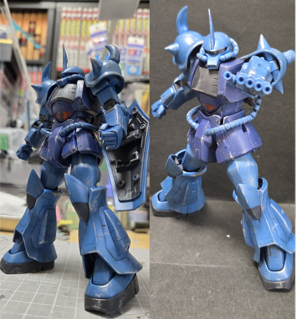 なんとなく作業机上と簡易撮影ブースから1点ずつの画像です。