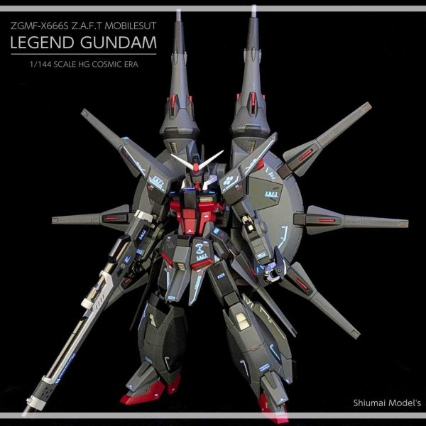 レジェンドガンダム　METAL BUILD風