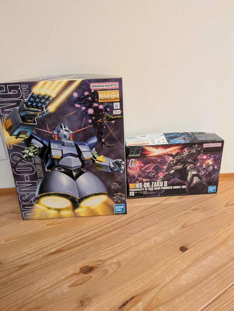 理由は2つ &nbsp; &nbsp; &nbsp; 1でかい！ &nbsp; &nbsp; &nbsp; 2このザクとhgサザビーを一緒に作ってたからです！何してんねん