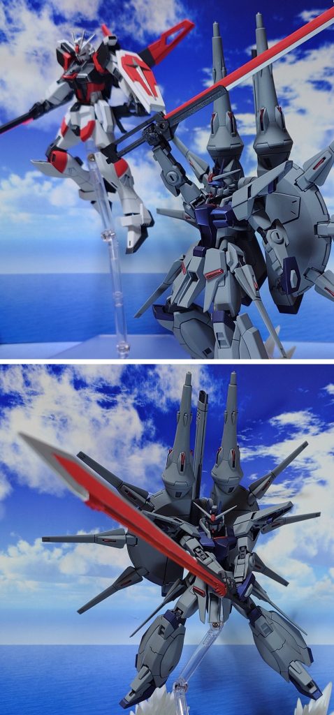 “俺にもエクスカリバーを！”ザフトレッドの連携。