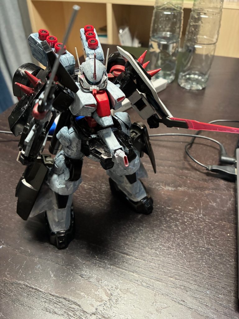 ザクⅢとディランザソルのミキシング