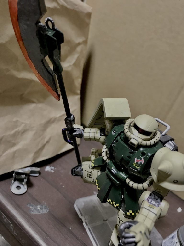 HG ブレニフ.オグス専用高機動型ザクⅡ