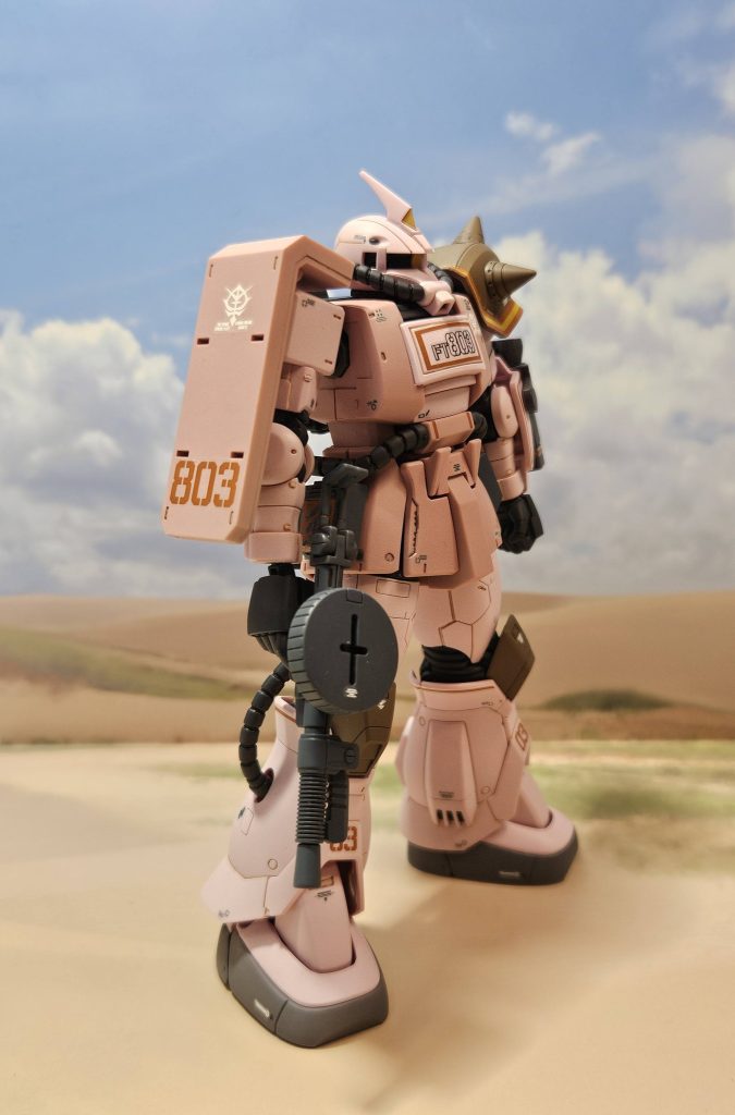 ザク・デザートタイプ（ピンクパンサー隊機）–3枚目/制作者：Alan Wong