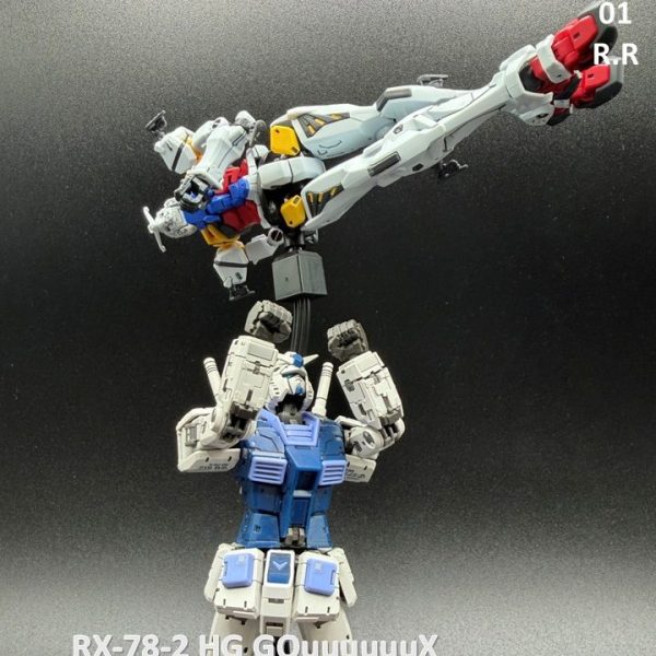 RX-78-02 HG WHITE GANDUM No1