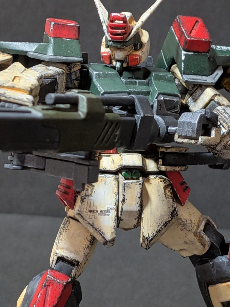 以上でHGRバスターガンダムでした。スポンジチッピングが予想以上に楽しかったからか完成まで地味に時間かかりました。美少女プラモの方はコトブキヤのメルティーナがもう少しで終わりなので終わったらティファのプラモを作る予定です。