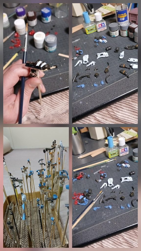 こんな感じで制作&塗装してみました😉