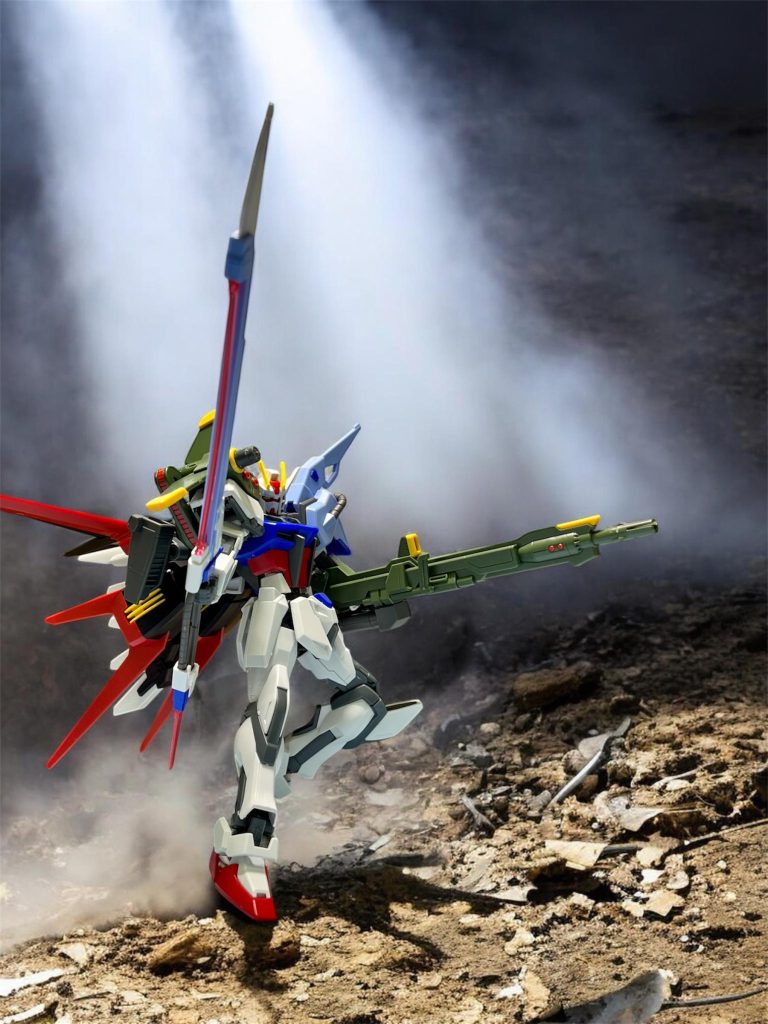 地上戦みたいな背景を合成。以上となります。最後までご覧いただきありがとうございます♪