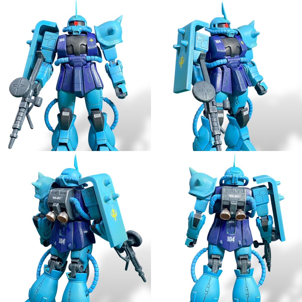 旧HG ザクⅡJ型　カスタムカラー–2枚目/制作者：丸五ワークス