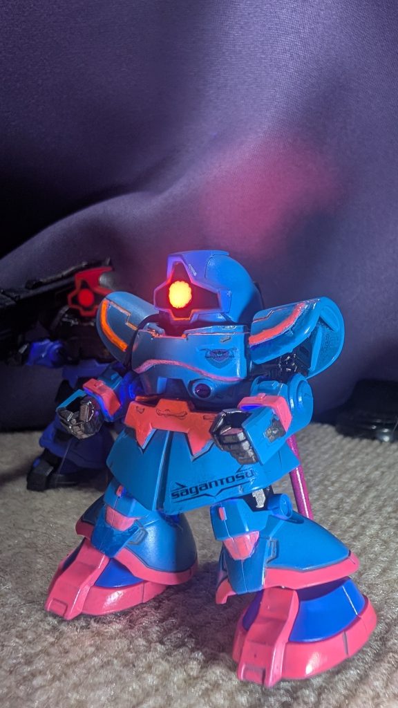 そして、ドム[サガン鳥栖カラーVer．]のサガンドム😚&nbsp;これは、今やってる別のサガン鳥栖カラーVer．ガンダムの色確認の為に&nbsp;