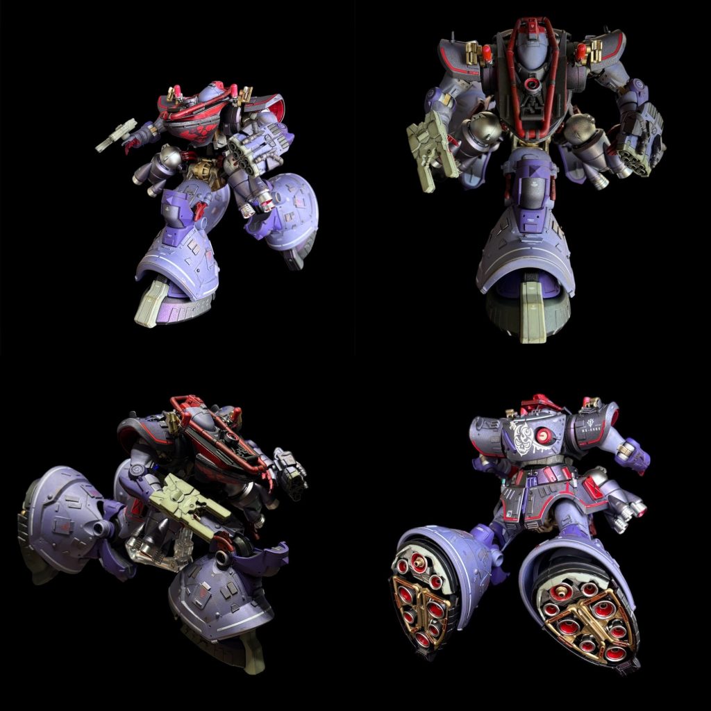 設定では地上用の3本足らしいのでより宇宙に適した運用方法と装備を妄想してみました。