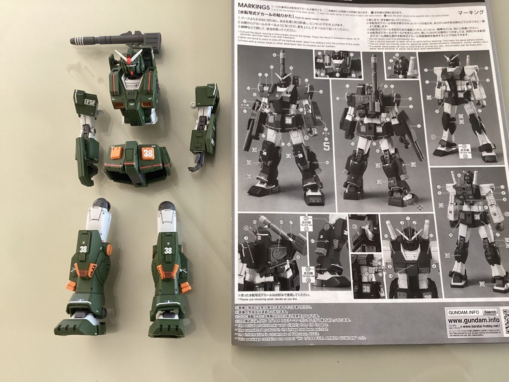 HG 1/144 FA-78-1 フルアーマーガンダム　MSD–4枚目/制作者：takao_s