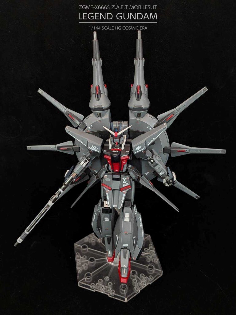 レジェンドガンダム　METAL BUILD風–5枚目/制作者：しうまい