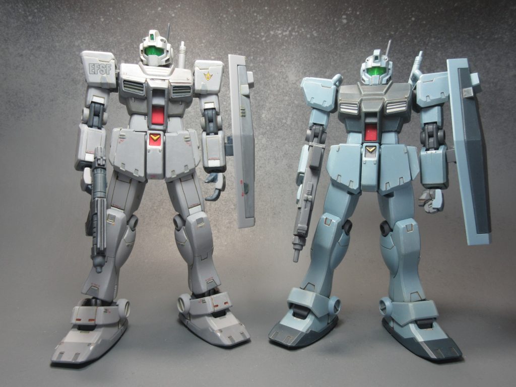 以前作ったジム改との比較