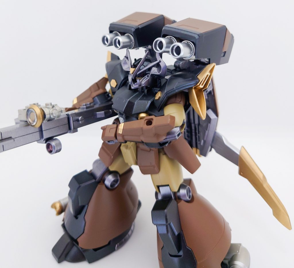 武器その2　バックパックキャノン火力マシマシの重装備にしたかったので、ガンダムヴァーチェから拝借してみました。