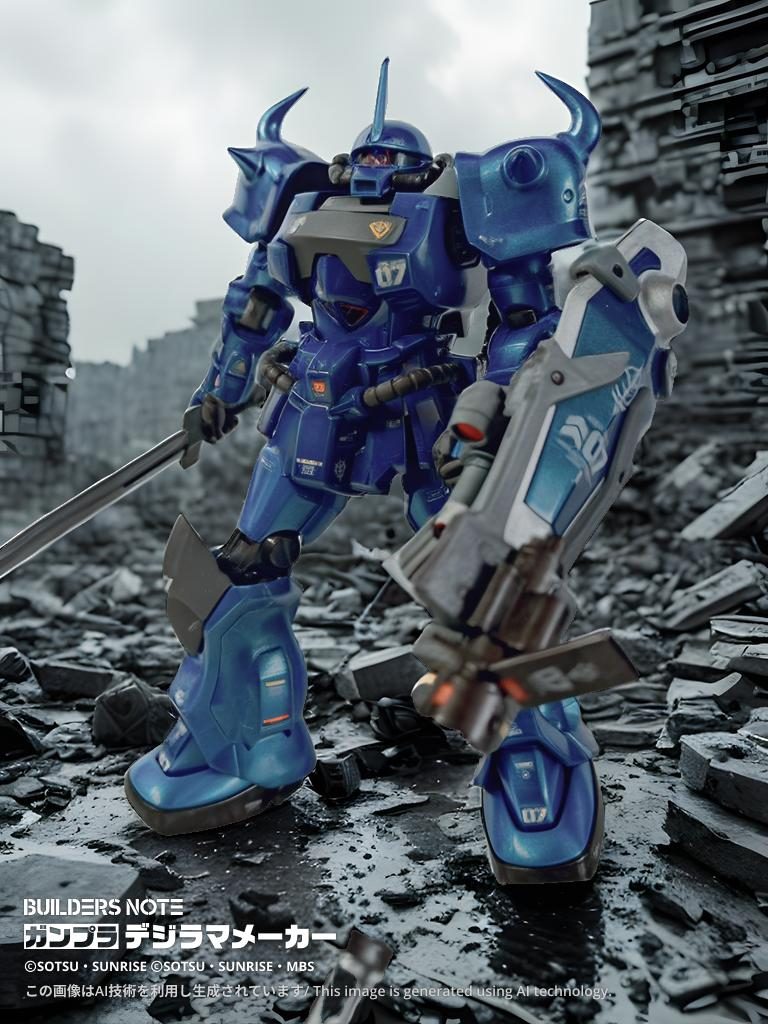 美しいグフカスタム