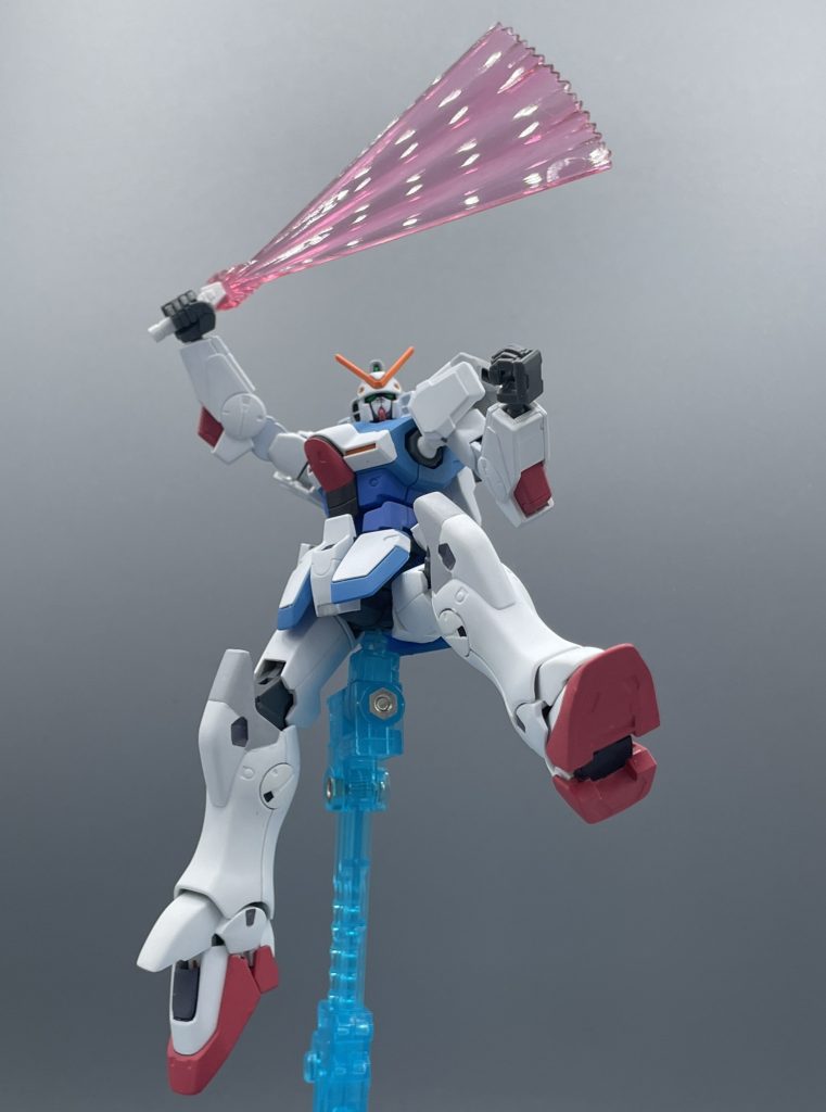 　ＯＰで謎に軽やかなウッソ君風のポージング。あの明るいＯＰで、まさかあれほど地獄の物語を辿っていくとは誰が想像できたでしょうか？(;^ω^)　トラウマになっておられるガンプラモデラ―の皆さまも多そうですが、皆さんはVガンダムお好きですか？宜しければ、コメント等で教えて下さいね。　最後までご覧いただき、ありがとうございました(≧▽≦)✨