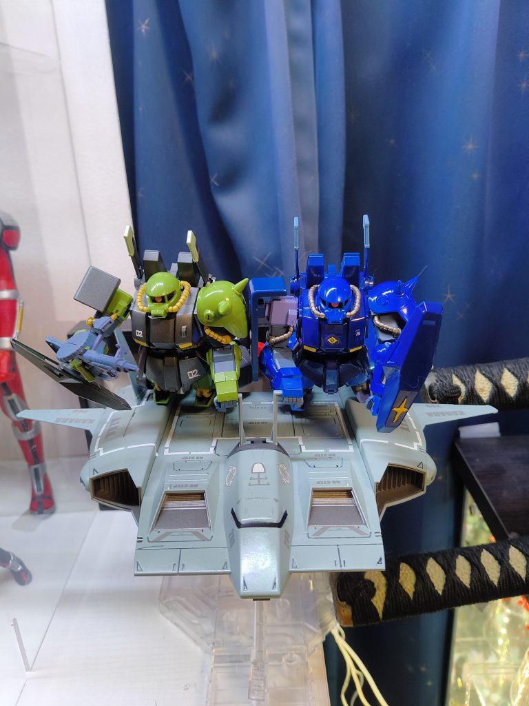 ドダイにのせてみたなかなか良いのでこのまま飾ろうと思います