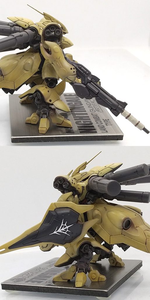 改修塗装完成品 ナイチンゲール 陸戦型（近藤版風カラー）ガンダムアーティファクト–5枚目/制作者：ランゼル
