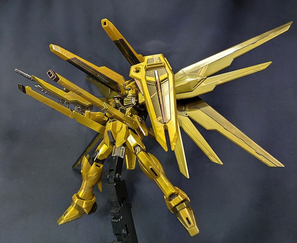 フリーダムガンダム　ゴールドインジェクション–8枚目/制作者：@infieth