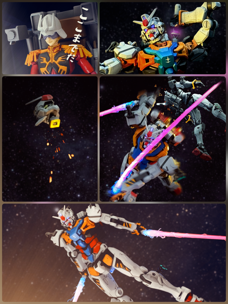 ここまでだ！ガンダムか…このモビルスーツが今後の戦略の鍵となるのかもしれんな以上、第2話白いガンダムをお届けしました😃ちなみに赤いガンダムやキケロガは無いので、ソロモン戦は無しです😅