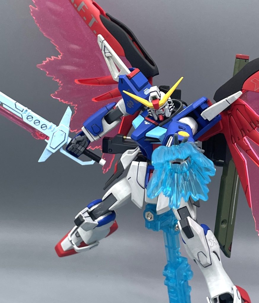 【旧HG】デスティニーガンダム【筆塗り全塗装】