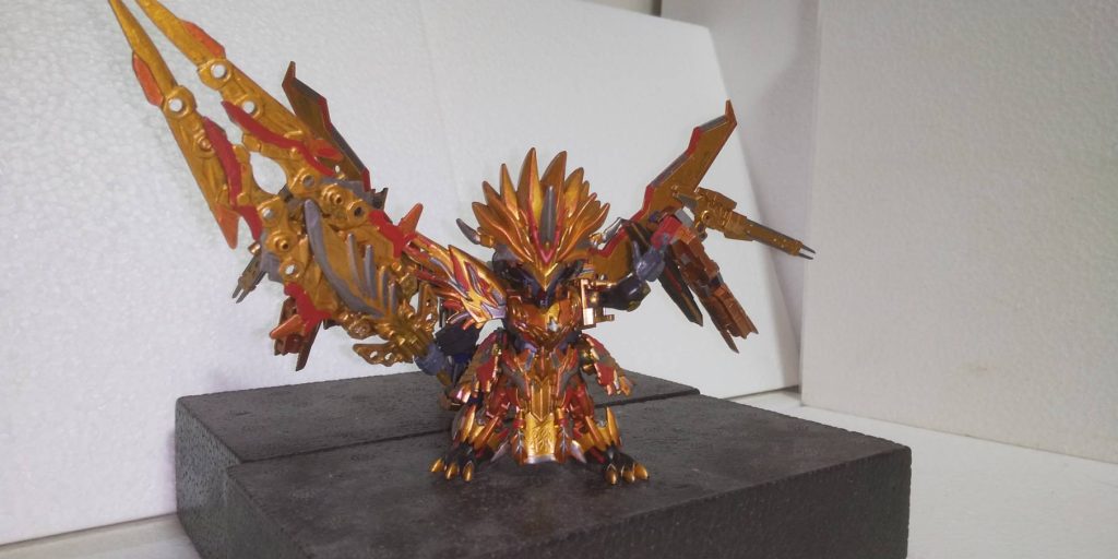 剣をバックパックを組み込んででかくしてみたけどでかくてなかなか枠にはいｒ