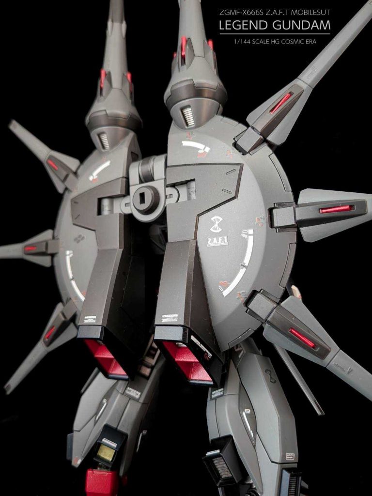 レジェンドガンダム　METAL BUILD風–9枚目/制作者：しうまい