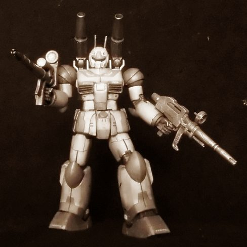 HGUC/“GUNCANNON（REVIVE）”（筆塗りオリジナルカラー＆ウエザリング仕上げ）