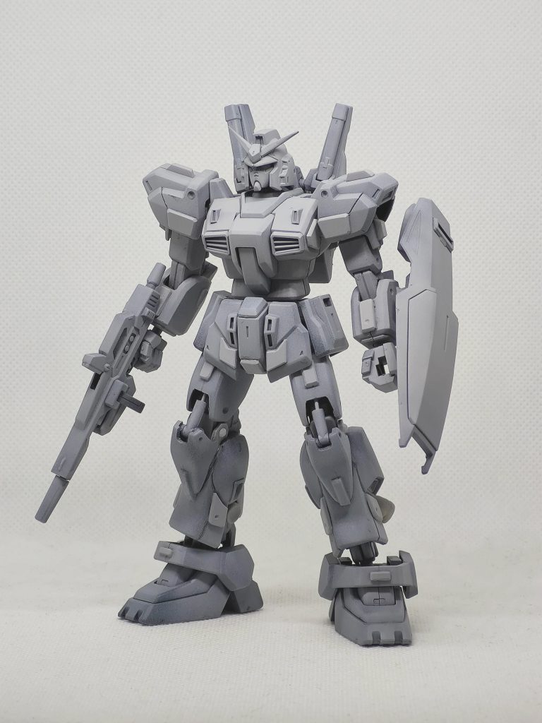 作品名：HGガンダムMR-Ⅱ（アーティファクト風アレンジ）<p>久しぶりにHGを作ってみようと思ったら、ディティールがシンプルで何か物足りない（まぁそれが原作通りなんだけど）、改めてアーティファクトのアレンジの精密さに気が付いた。なので外付けシリンダーとか部品を追加してみた。が、やは [&hellip;]</p>
