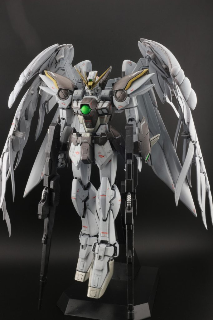 古いキットですが、マッシブルで迫力のある出来になったかと思います。お付き合いいただきありがとうございました