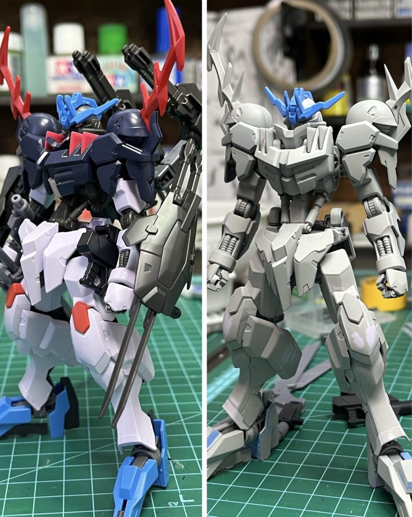 預かった状態見た時、少し弄ったら良くなる自信がありました🤣スジ彫り、延長、合わせ目、シャープ化、あちこち改造しました。