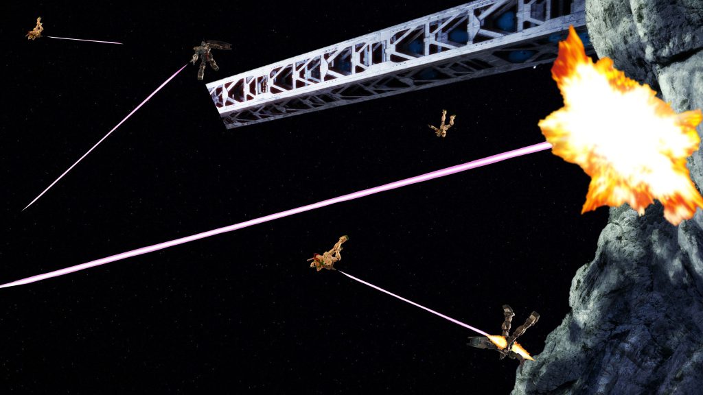 本編より、戦闘2実は複数枚撮って使い回してます。