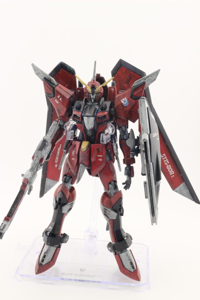 ライジングフリーダムと同様、活躍の場が少ない可哀想な機体でしたが