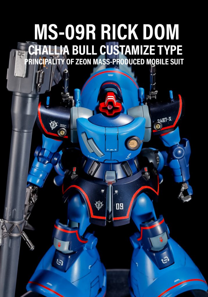 シャリア・ブル大尉専用リックドムGQ