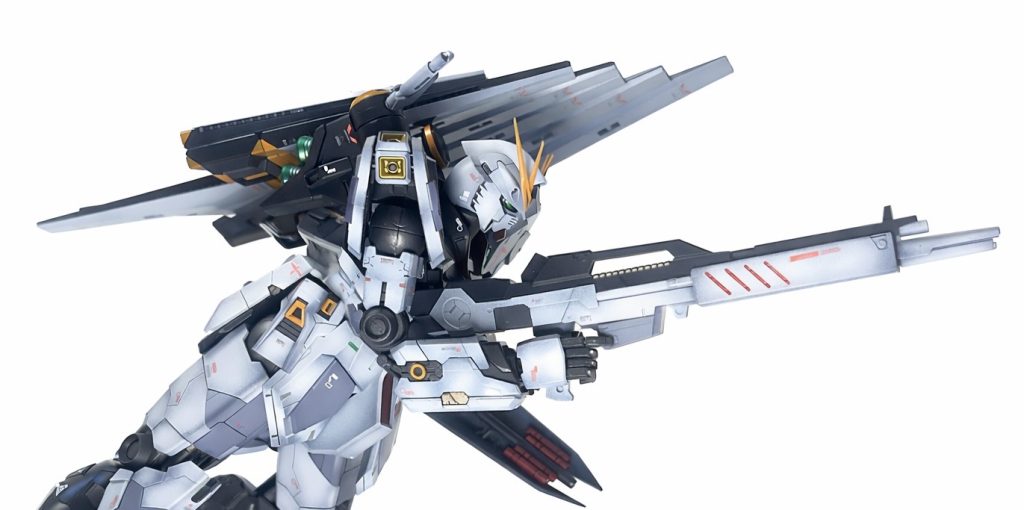 前方にライフルを構えて飛行ゴールドとオレンジの使い分けも考えるのが楽しかったです✨