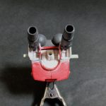 ガンキャノン武装編のキャノンの位置調整です。全体のバランスを考えて3ミリ上げて、[…]