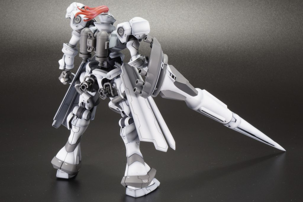 HGエグザベ専用ギャン(ナイト装備)–4枚目/制作者：taka-kby