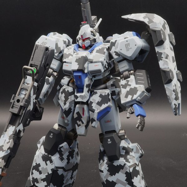 HG 1/144 グスタフ･カール００型　都市迷彩塗装