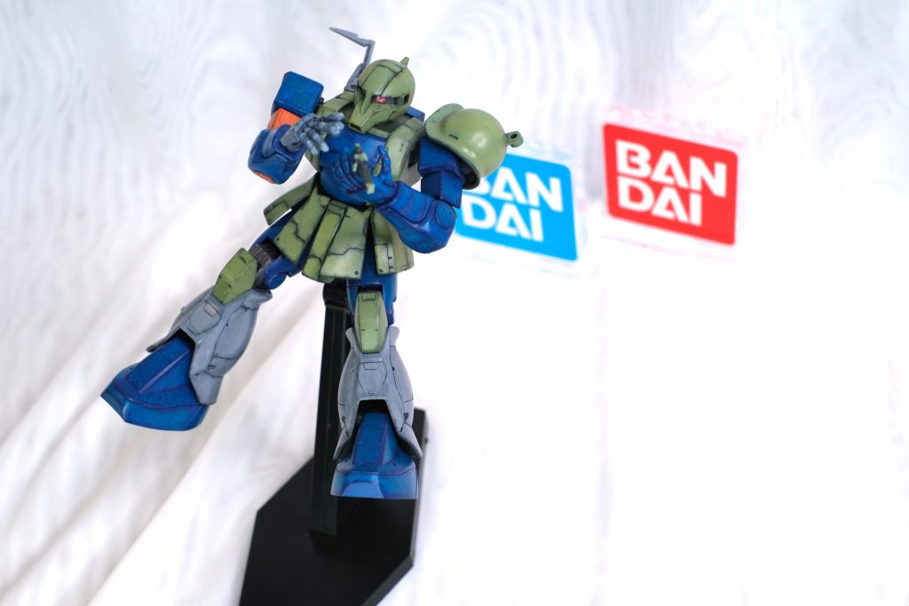 今度は台湾の水性塗料メイカー「AirBeast」さんと「vallejo」さんの塗料をメインとして塗装しました。