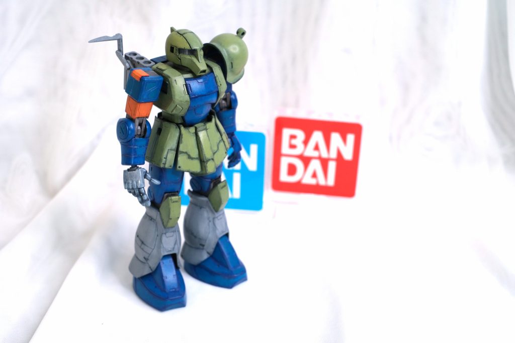 旧ザク（救援任務中）-よろしくお願いします！–3枚目/制作者：洪維昭