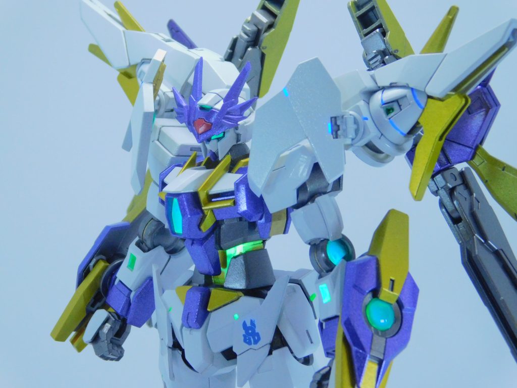 【バストアップ】今回は光る部分をどうしてもやってみたかったので、蛍光塗料がんばりました。色々失敗しましたがｗｗ