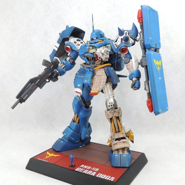 MG1/100AМS-119ギラ・ドーガ　レズン専用機［カットモデル・メカニックモデル／電飾仕様］