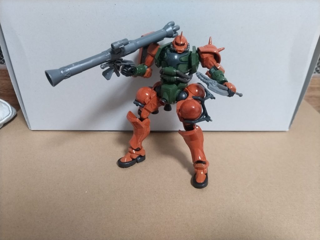 GQ版ガルマ専用ザク–4枚目/制作者：ボンクラ工作員